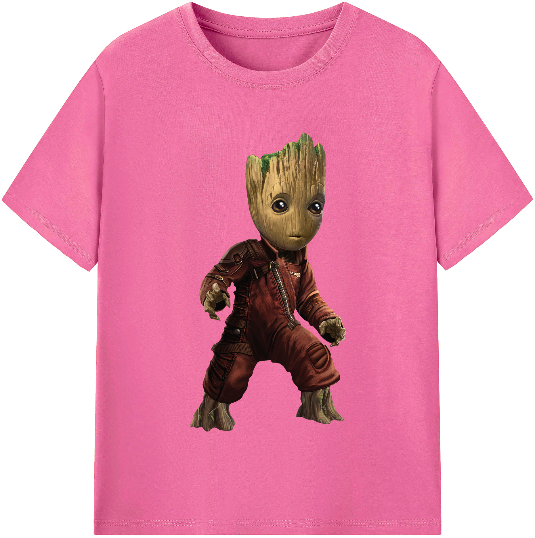 （画像用） アベンジャーズ The Avengers レディースカジュアルプリントTシャツ（綿100％）
